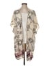 En Creme 100% Rayon Ivory Kimono Size S - photo 1