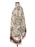 En Creme 100% Rayon Ivory Kimono Size S - photo 5