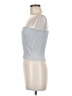 Pull&Bear Silver Sleeveless Top Size M - photo 5