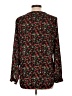 Forever 21 100% Polyester Black Long Sleeve Blouse Size L - photo 2