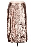 J.Crew 100% Polyester Metallic Silver Formal Skirt Size 6 - photo 1