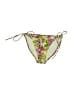 ASOS Floral Green Swimsuit Bottoms Size 8 - photo 1