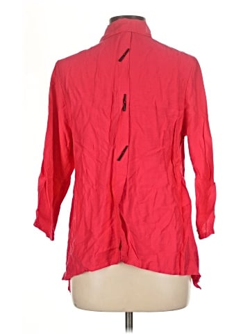 I.C. By Connie K 3/4 Sleeve Button-Down Shirt (view 2)