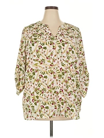 Chaus 3/4 Sleeve Blouse (view 1)