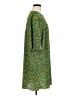 ASOS Design 100% Polyester Print Green Casual Dress Size 8 (tall) - photo 4