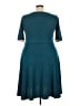 Lularoe Teal Casual Dress Size 3X - photo 2