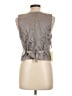 Wilfred 100% Cupro Gray Vest Size 10 - photo 2