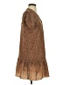 Unbranded Animal Print Brown Casual Dress Size M (estimated) - photo 4