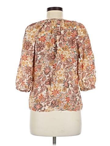 Ava Christine 3/4 Sleeve Blouse (view 2)