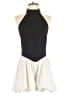 Fashion Nova Color Block Ivory Romper Size M - photo 1