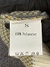 Unbranded 100% Polyester Plaid Gray Sweater Vest Size S - photo 8