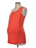 Smallshow Orange Sleeveless Top Size Sm Maternity - photo 1