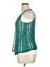 Mudd 100% Polyester Teal Sleeveless Blouse Size 16 - photo 5