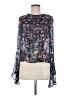 Re:named 100% Polyester Blue Long Sleeve Blouse Size S - photo 1