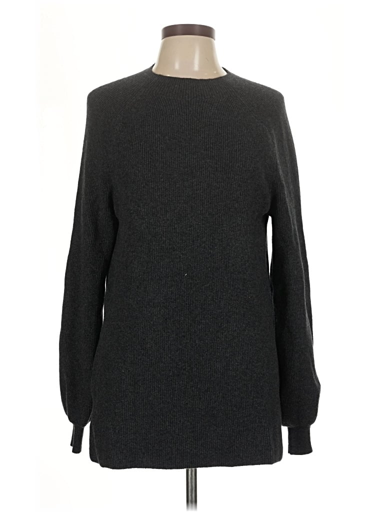 Pre-owned Ann Taylor Loft Pullover Sweater In Black