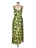 Scoop Tropical Yellow Casual Dress Size M - photo 1