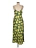 Scoop Tropical Yellow Casual Dress Size M - photo 2