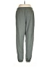 Lou & Grey Solid Gray Track Pants Size L - photo 2