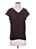 Fortune + Ivy 100% Polyester Purple Short Sleeve Henley Size S - photo 1
