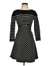 BCBGMAXAZRIA Stripes Black Casual Dress Size XS - photo 1