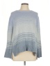 Ella Moss Stripes Blue Pullover Sweater Size L - photo 1