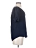 Joie 100% Silk Blue Blouse Size S - photo 4