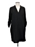 Lush Solid Black Casual Dress Size S - photo 1