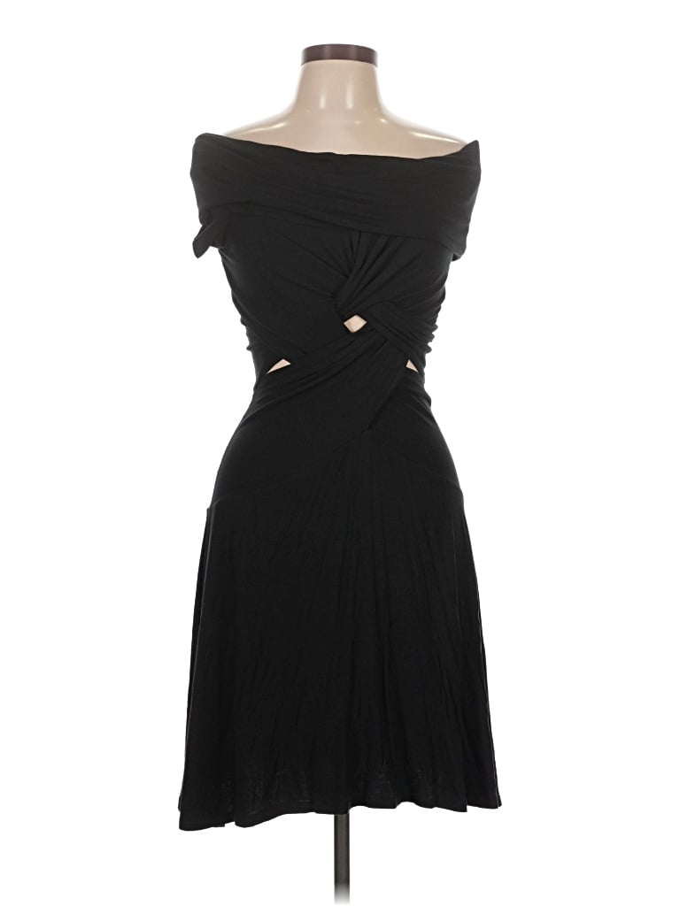 Pre-owned Catherine Malandrino Cocktail Dress In Black