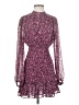 Aqua Paisley Purple Cocktail Dress Size XS - photo 1