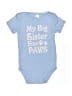 Baby Essentials Blue Short Sleeve Onesie 3-6 MO / 6 MO - photo 1