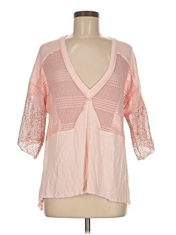 Pol 3/4 Sleeve Blouse (view 1)