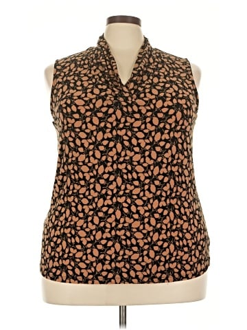 Anne Klein Sleeveless Blouse (view 1)