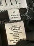 Elle Graphic Black Formal Skirt Size M - photo 5