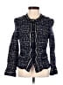 RENA LANGE Tweed Blue Jacket Size 6 - photo 1