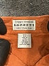 Compagnie Internationale Express 100% Silk Orange button down Size M - photo 7