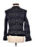 RENA LANGE Tweed Blue Jacket Size 6 - photo 2