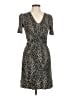 Maje Animal Print Black Cocktail Dress Size EU (FR) 38 / US 6 - photo 1
