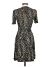 Maje Animal Print Black Cocktail Dress Size EU (FR) 38 / US 6 - photo 2