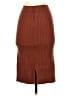 Kate Kasin Solid Brown Casual Skirt Size XS - photo 2