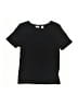 Gap Solid Black Short Sleeve T-Shirt Size 8 - photo 1