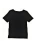 Gap Solid Black Short Sleeve T-Shirt Size 8 - photo 2
