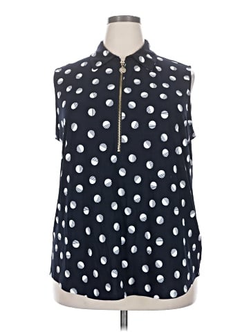 Anne Klein Sleeveless Blouse (view 1)