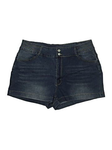 Shein Curve Denim Shorts (view 1)