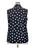 Anne Klein Polka Dots Black Sleeveless Blouse Size 2X - photo 2