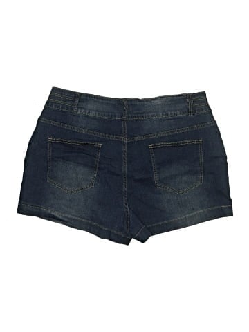 Shein Curve Denim Shorts (view 2)