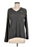 Under Armour 100% Polyester Gray Long Sleeve T-Shirt Size M (estimated) - photo 1