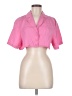 ASOS Design Pink Short Sleeve Blouse Size 6 - photo 1