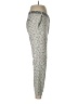 Cotélac Print Ivory Gray Casual Pants Size Med (2) - photo 4