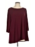 Susan Graver Burgundy 3/4 Sleeve Top Size L (petite) - photo 1