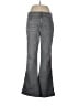 J.Jill Chevron-herringbone Gray Jeans Size 12 - photo 1